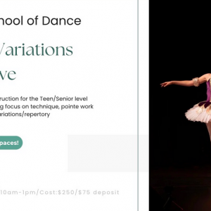 Flagler School of Dance: Ballet Variations Intensive