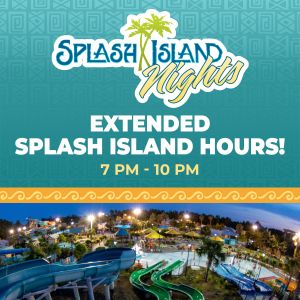 Wild Adventures Theme Park: Splash Island Nights