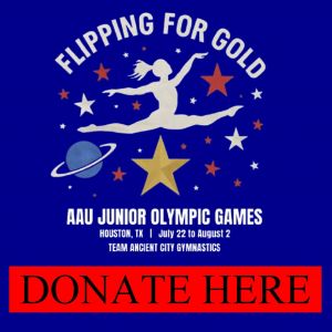 Ancient City Gymnastics: Send Gymnasts to the AAU Junior Olympics