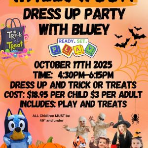 Ready Set Play: Annual Halloween Dress Up Party