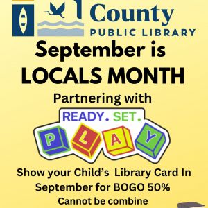 Ready Set Play: Annual September is Locals Month Special
