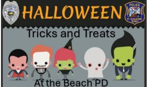 St. Augustine Beach Police Department: Tricks and Treats  at the Beach PD