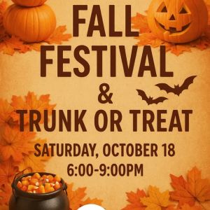 3'N Motion: Annual Fall Festival and Trunk or Treat