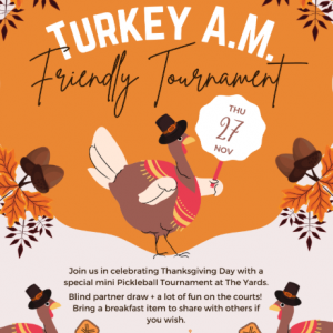 Turkey A.M. Pickleball Tournament