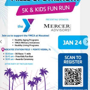 YMCA Nocatee: Miles Of Strength 5K & Kids Fun Run