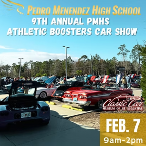 Classic Car Museum of St. Augustine: Pedro Menendez High School Athletic Booster Club Annual Car Show