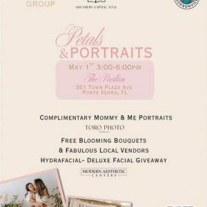 Petals & Portraits: Complimentary Mommy & Me Portraits