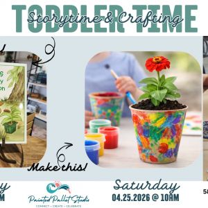 Painted Pallet Studio: Toddler Time: Biscuit's Earth Day