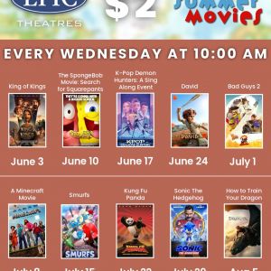 EPIC Theatres: Kids Summer Movies