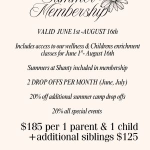 Shanty & Co.: Summer Membership