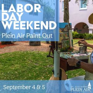 St. Augustine Art Association & St. Johns Cultural Council: Plain Air Paint Out