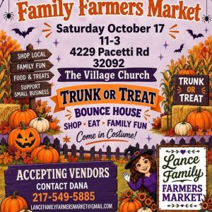 World Golf Village Family Farmers Market: Trunk or Treat